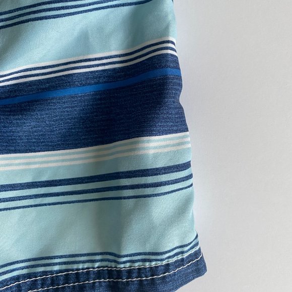 Carter's Boys Blue Stripe Swim Trunks Size 2T - Picture 5 of 6